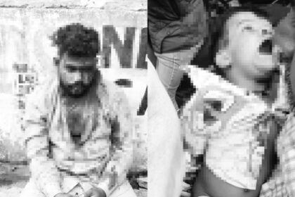 గుడిమల్కాపూర్‌లో దారుణం: నాలుగేళ్ల కొడుకును పిల్లర్‌కు బాది, లారీ కిందకు నెట్టబోయిన కసాయితండ్రి!